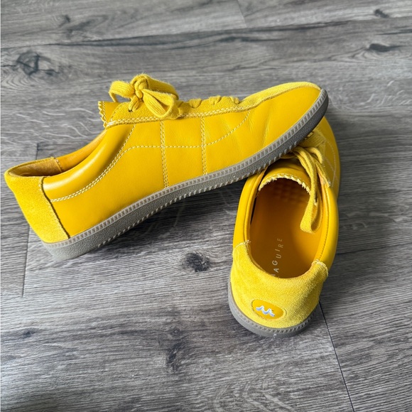 Maguire Simone Yellow Trainers - Picture 3 of 4